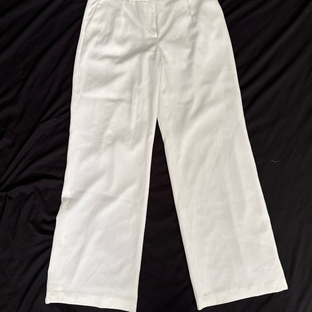 Halogen Ivory Trousers